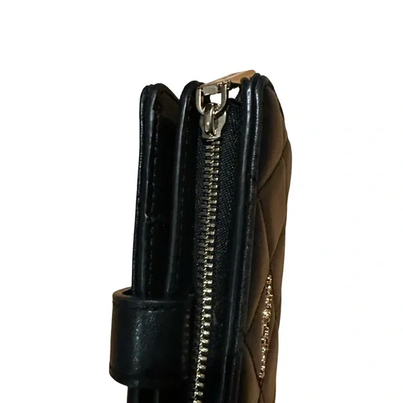Kate Spade Black Quilted Wallet - Picture 3 of 6